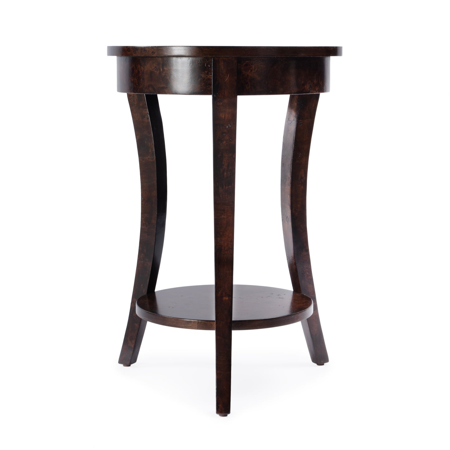 Holdin Round 18"W Side Table in Dark Brown 0992446