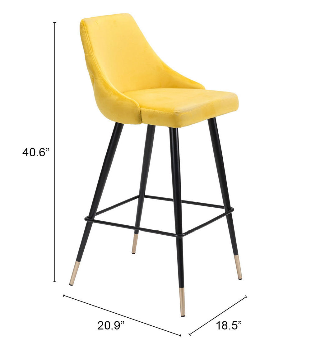 Piccolo Barstool Yellow