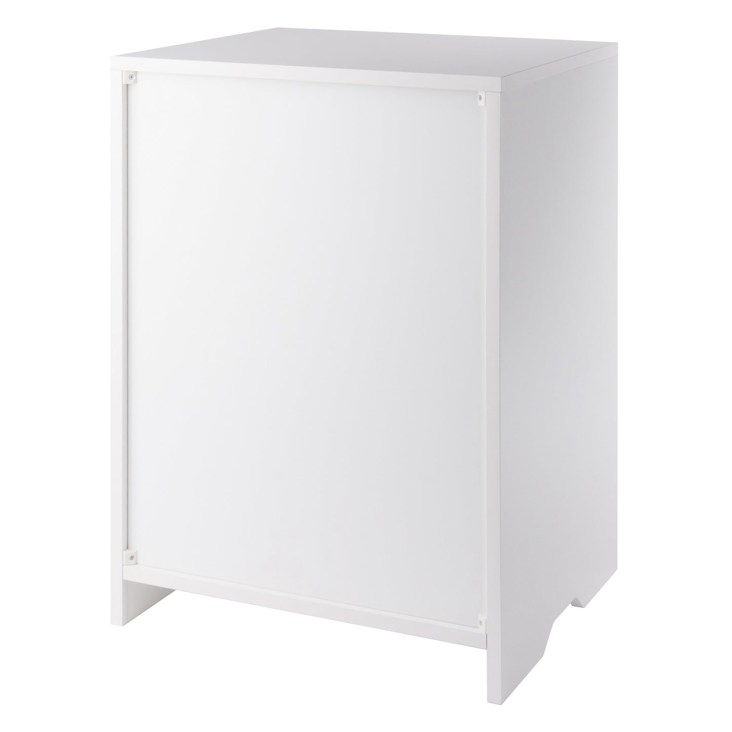Nova Open Shelf Storage Cabinet, White