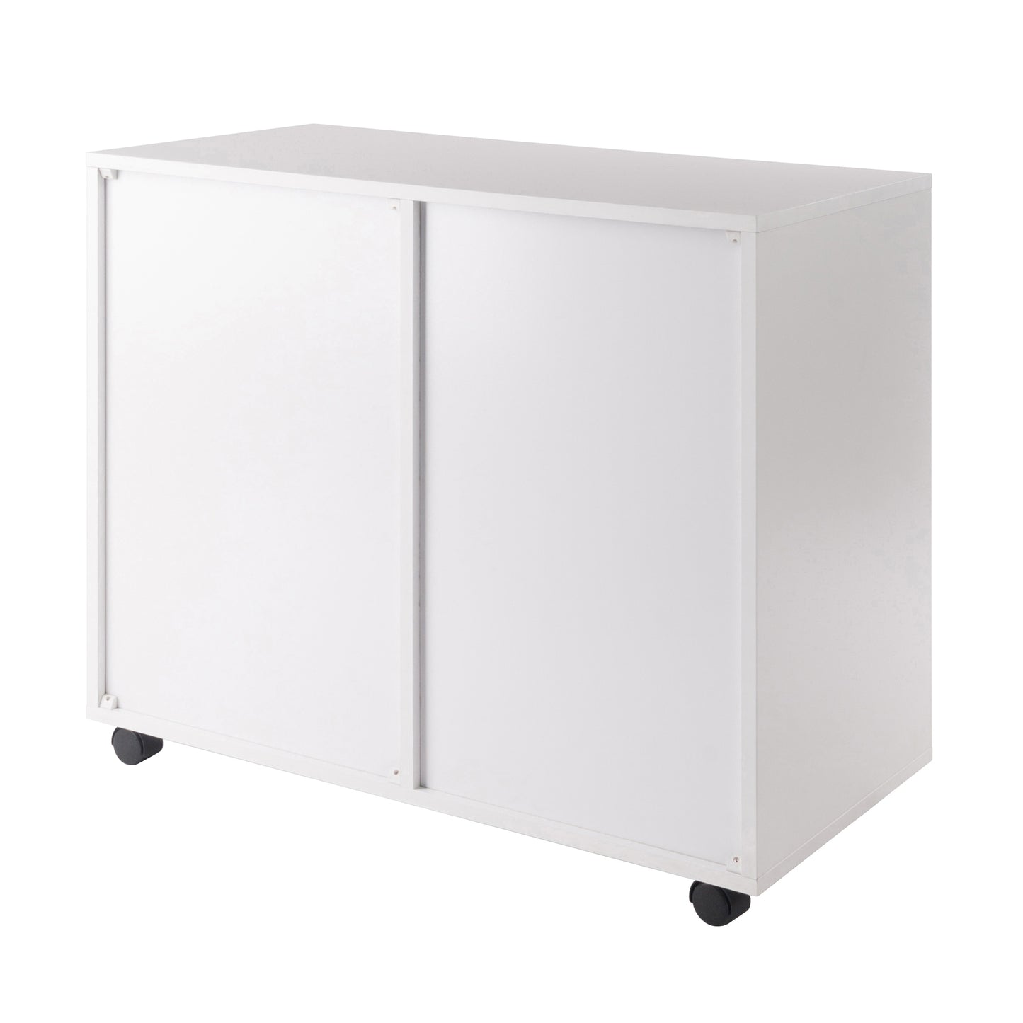 Halifax Wide Storage Cabinet, 2-Drawer, Filing Cabinet, White