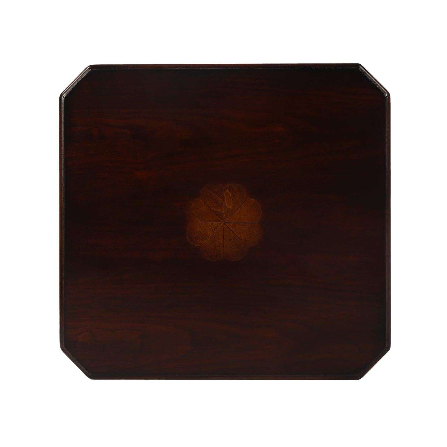 Butler Specialty Company Moyer 15 in. W Square Wood 1 Drawer Side Table with Lower Open Shelf, Dark Brown