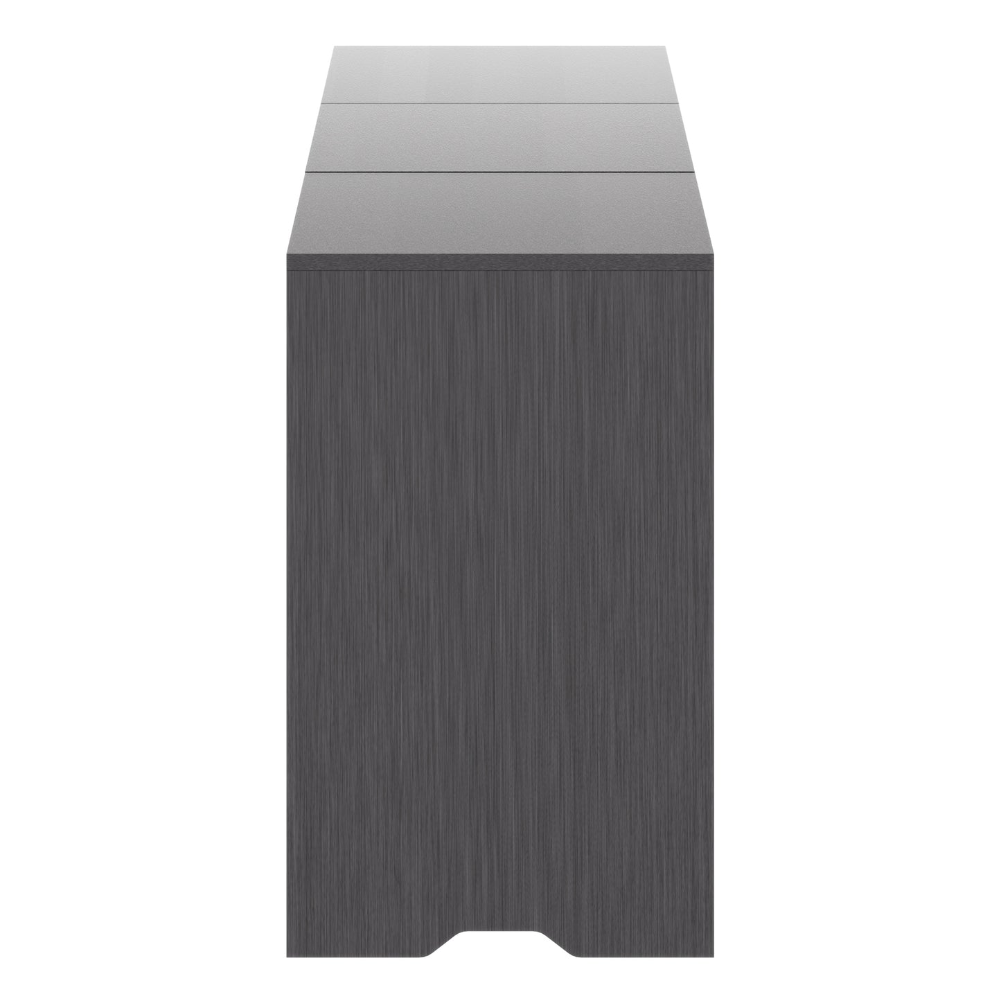 Nova 3-Pc Storage Cabinet Set, Charcoal