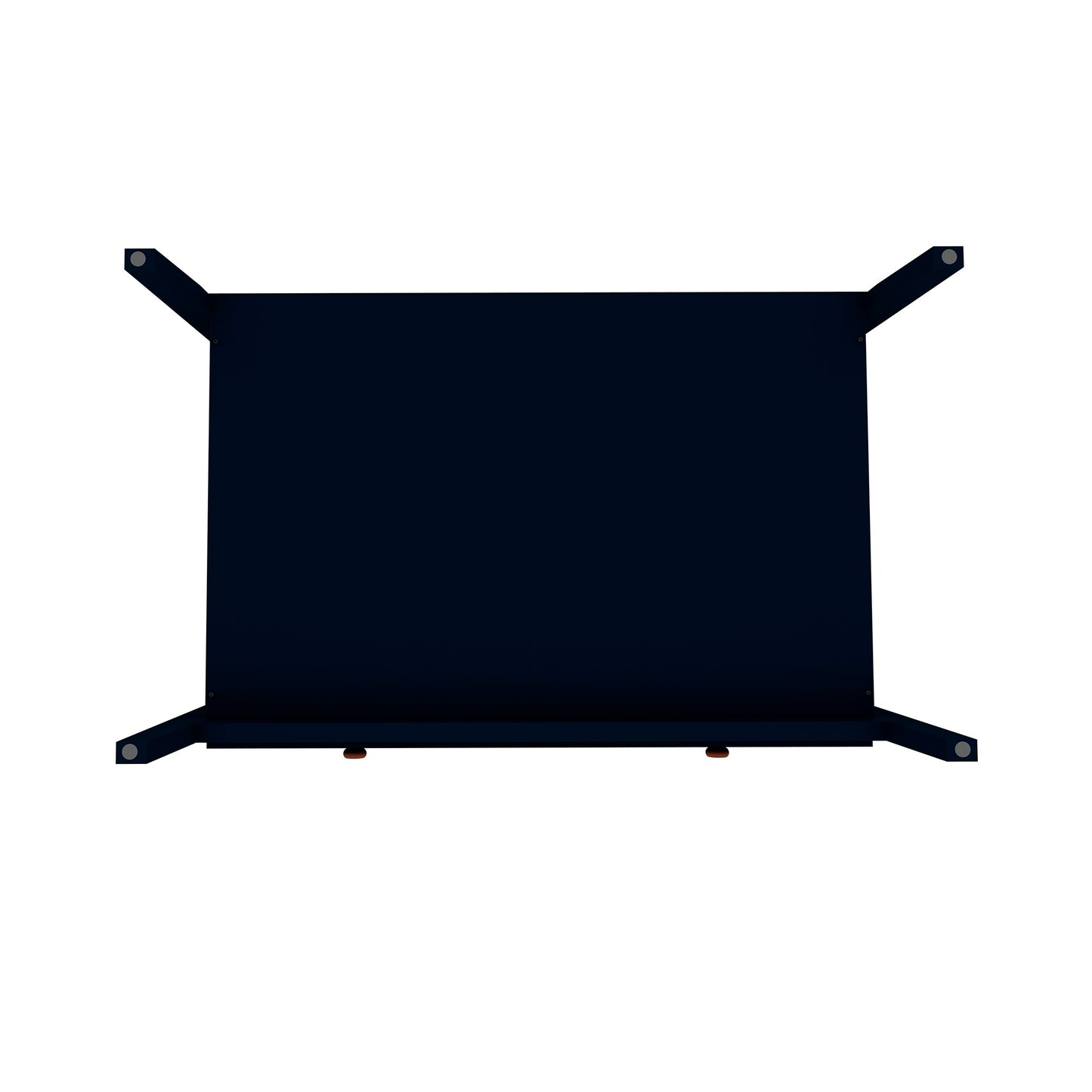 Manhattan Comfort Crown Full Wardrobe with Hanging and 2 Drawers in Tatiana Midnight Blue 167GMC4