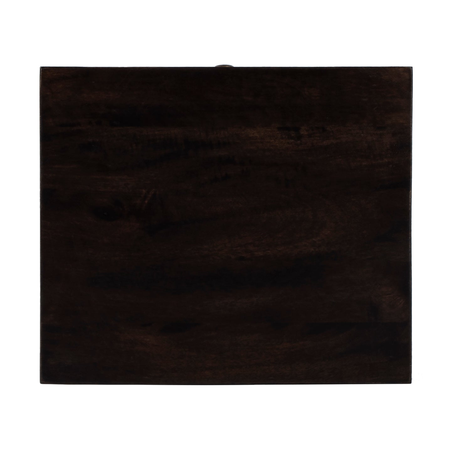 Butler Specialty Company Wester 14 in. W Rectangular Solid Wood Hand Carved 1 Drawer 1 Door Accent Side Table, Dark Brown