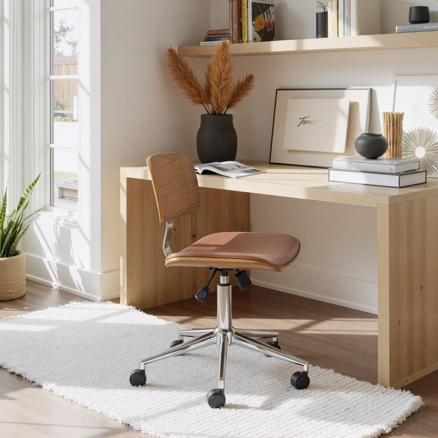 Duravel Office Chair Brown - 9