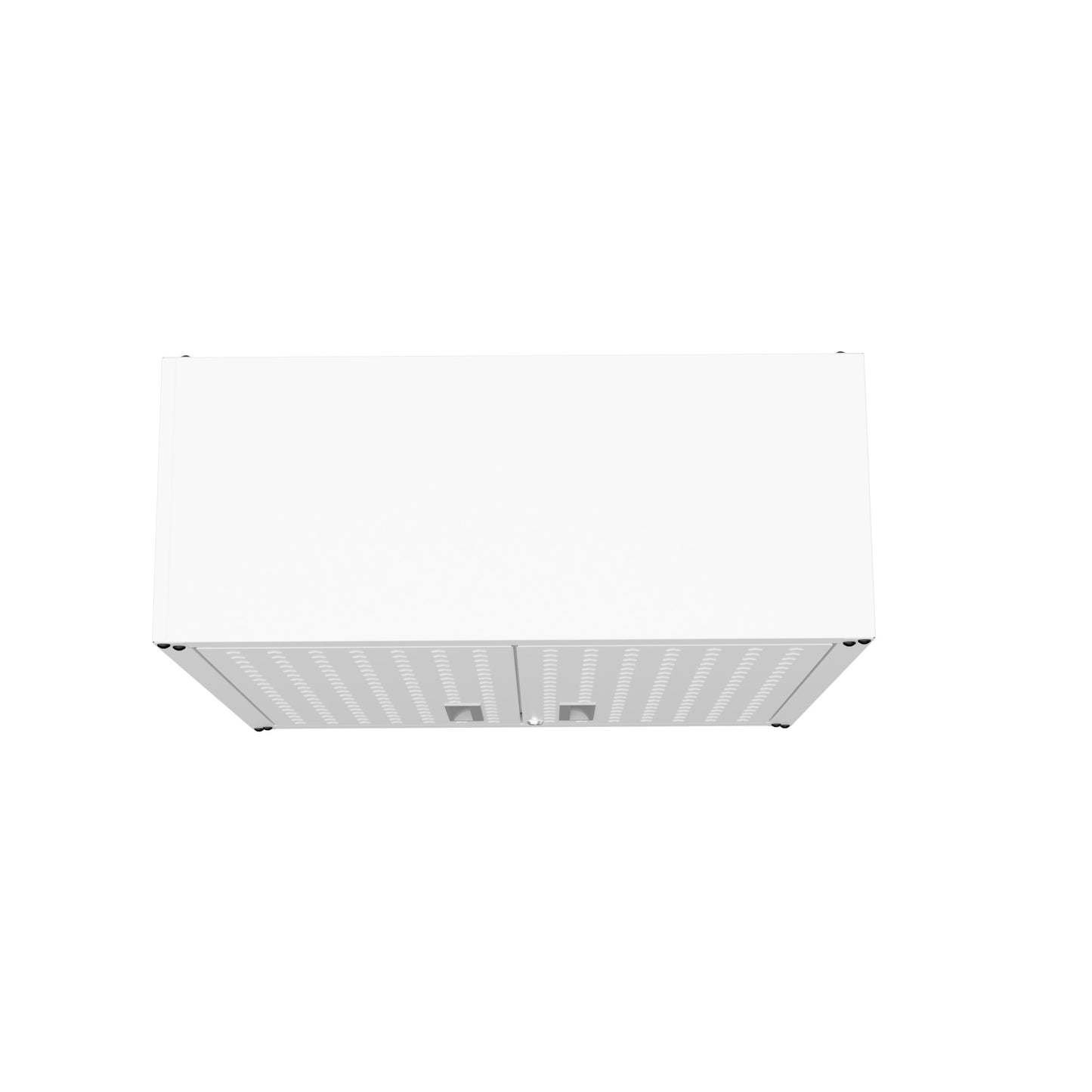 Fortress Modern 30" Floating Garage Cabinet in White - Set of 2 2-5GMC-WH