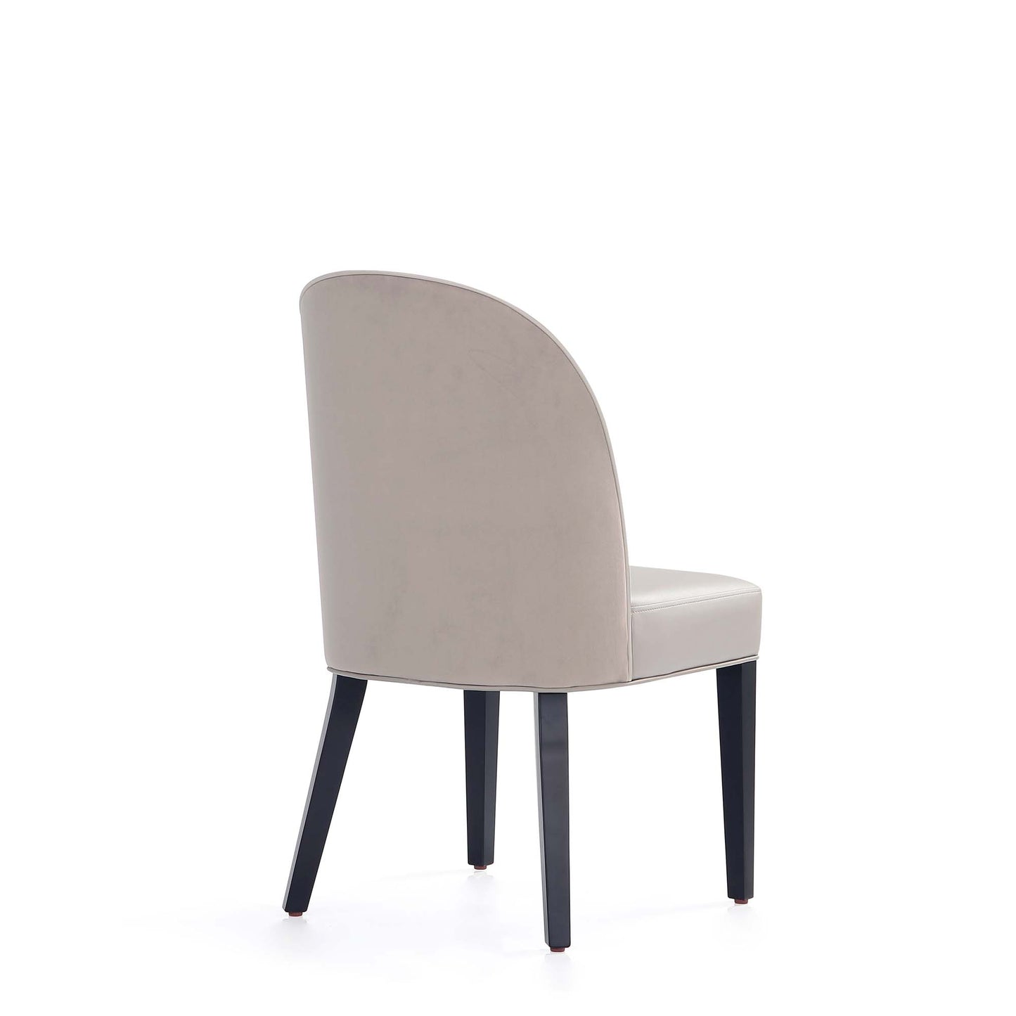 Hillman Modern Wood Upholstered Dining Chair in Light Gray - Set of 4 2-DC087-LG