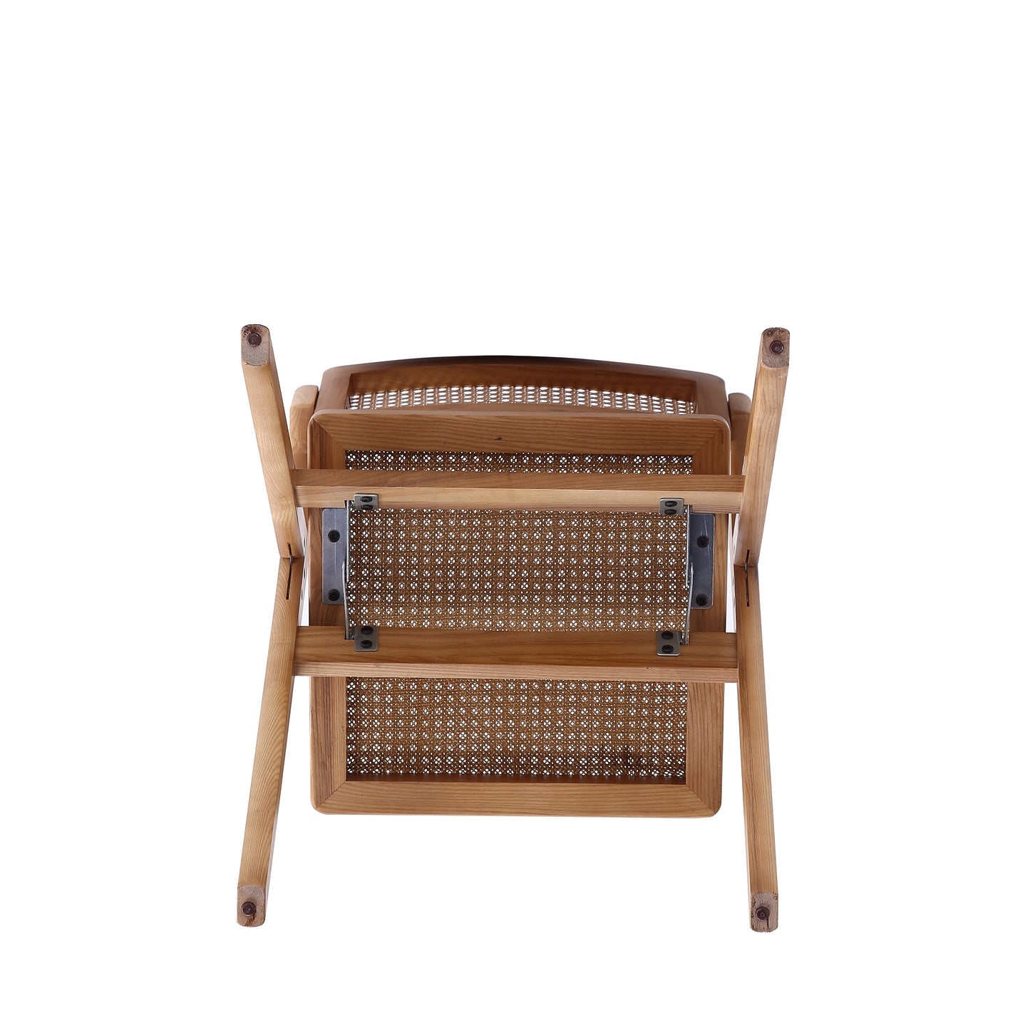 Lambinet Industry Chic Wood Folding Chair in Natural - Set of 4 2-DCCA07-NA