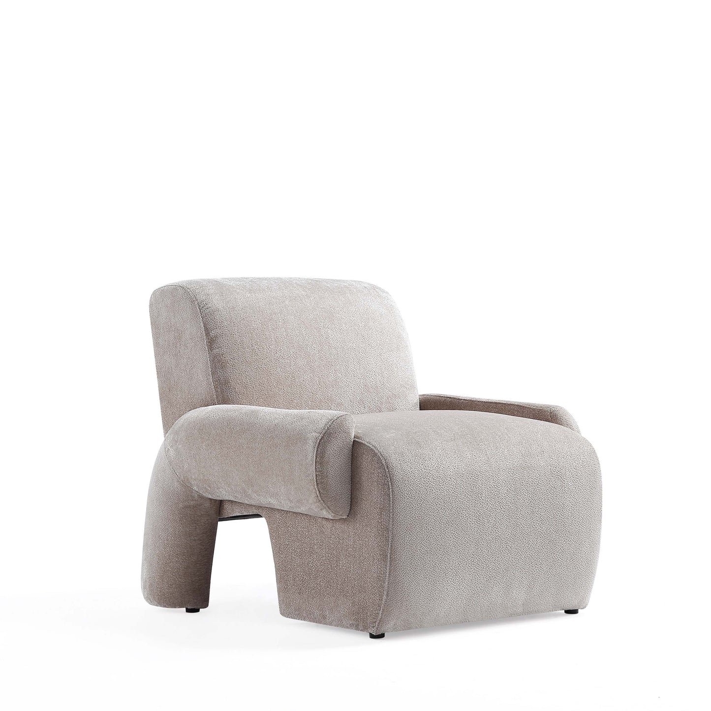 Verandah Mid-Century Modern 2-Piece Sofa Set in Beige 2-LSAC1769-BE