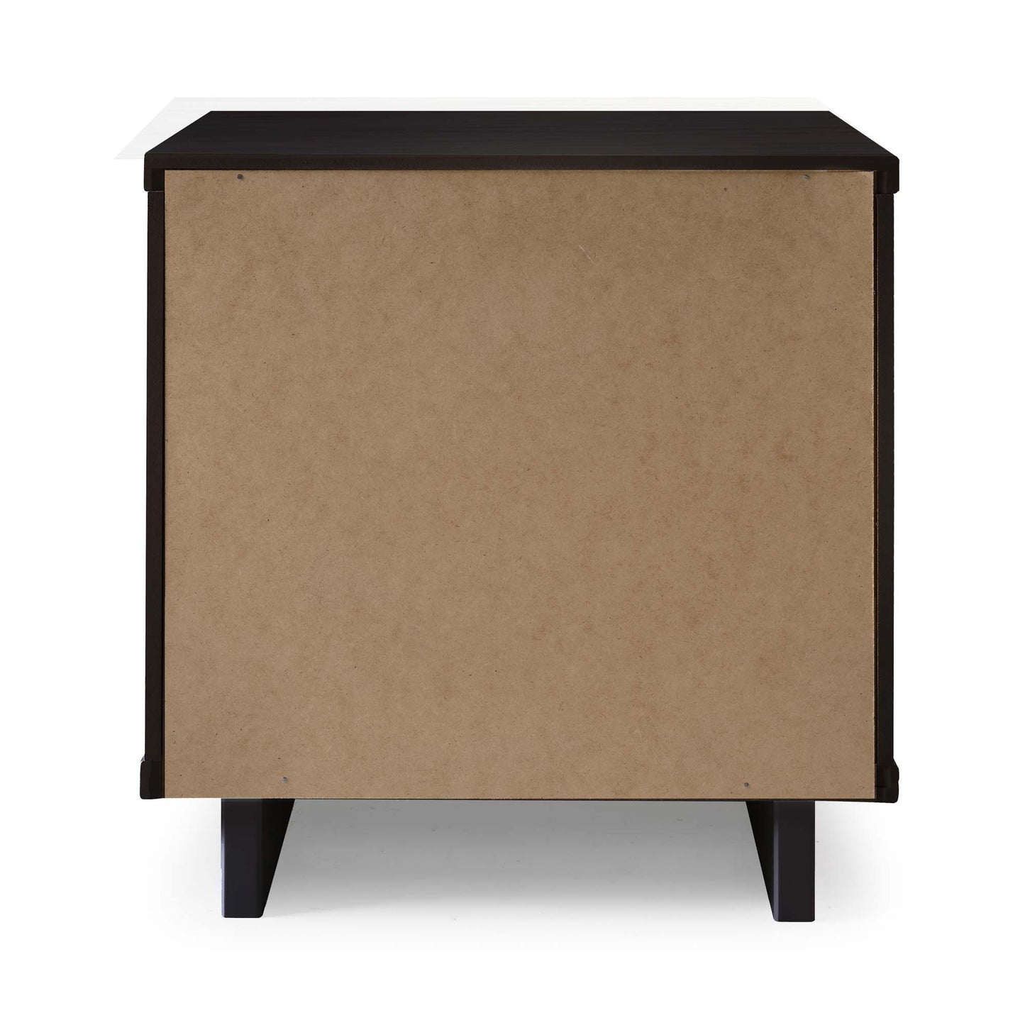 Granville Modern 18" Nightstand in Black (1-Drawer) - Set of 2 2-NS-5002