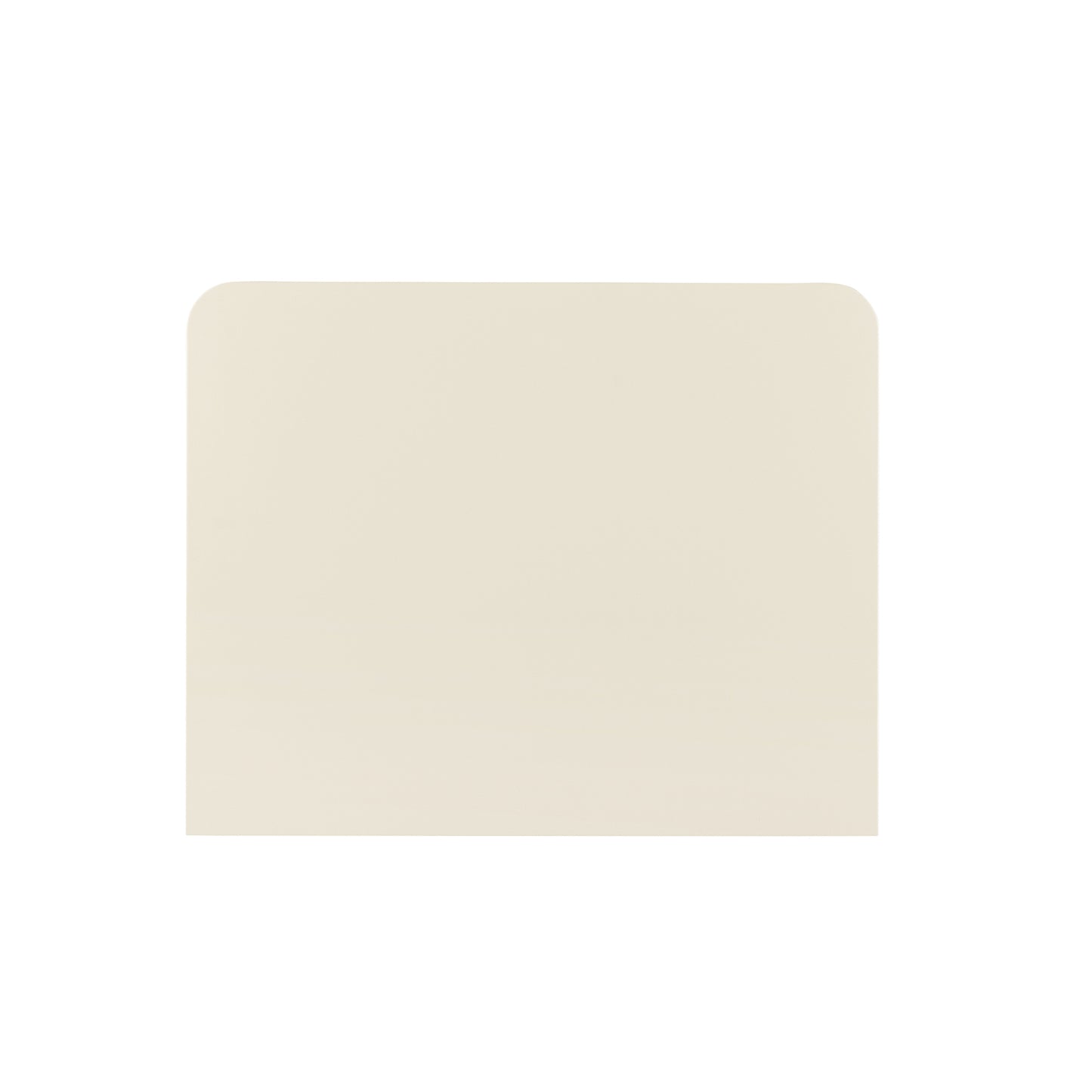 Ella Modern 20" Nightstand in Cream (1-Drawer) - Set of 2 2-NS005-CR