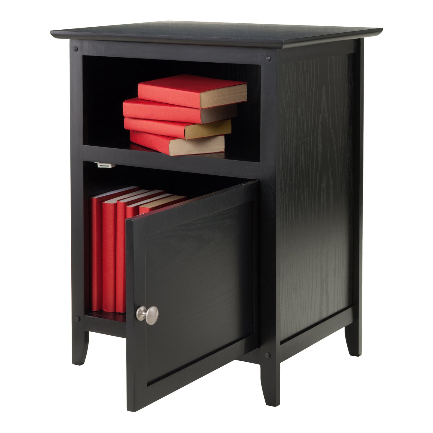 Henry Accent Table, Nightstand, Black