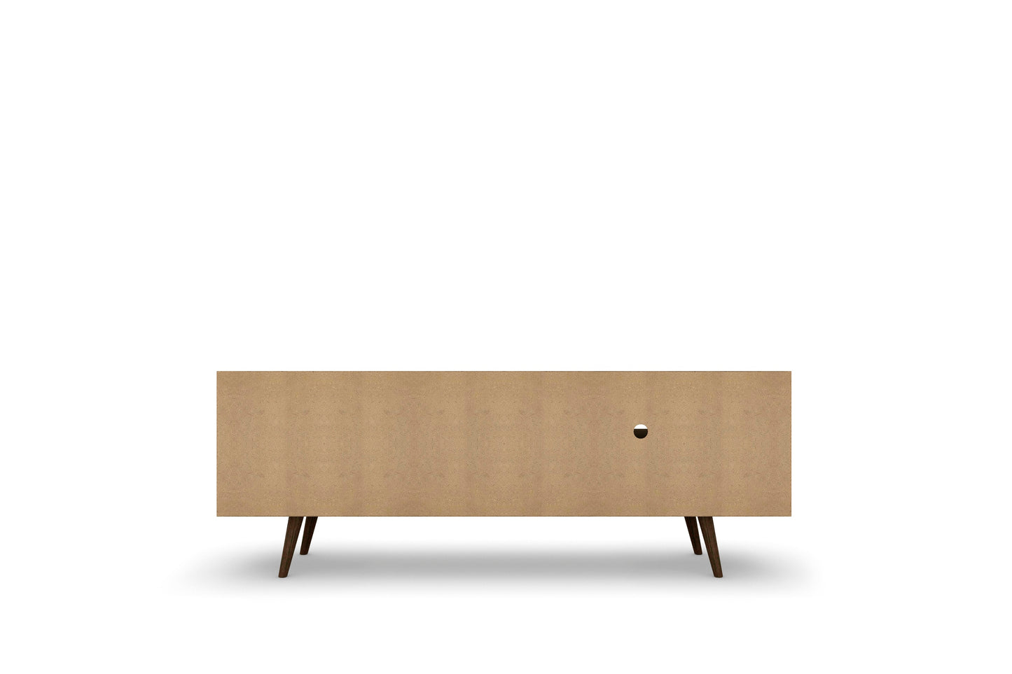 Liberty Mid-Century Modern 63" TV Stand in White 201AMC6
