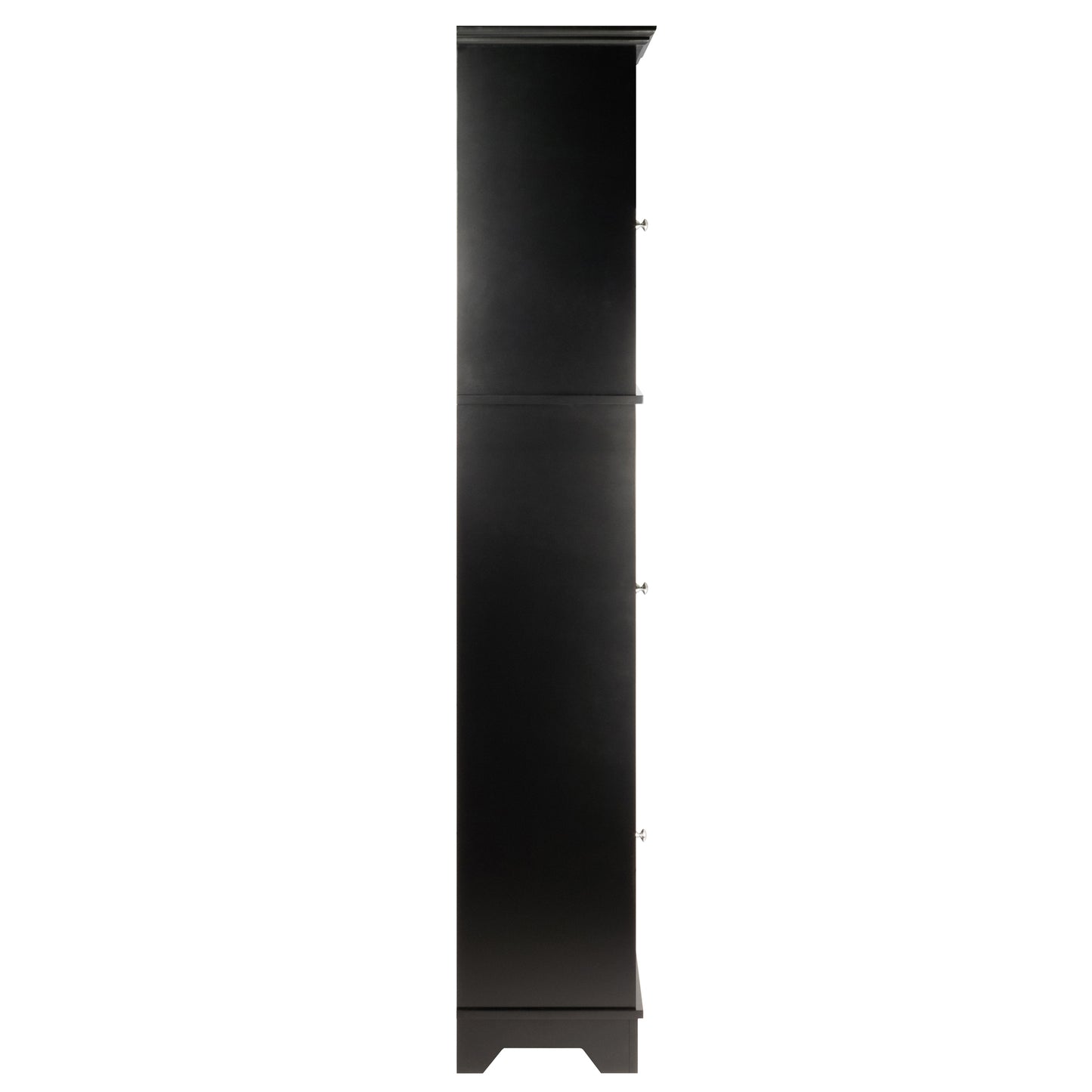 Alps Tall Storage Cabinet, Black