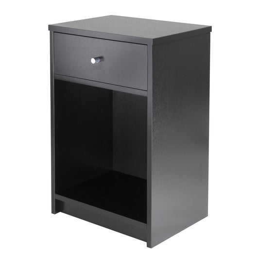 Squamish Accent Table, Nightstand, Black