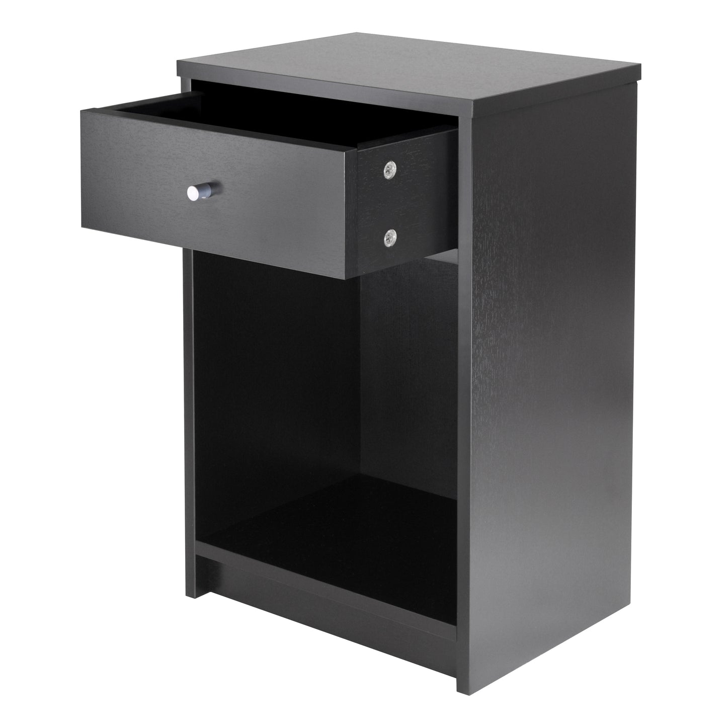 Squamish Accent Table, Nightstand, Black