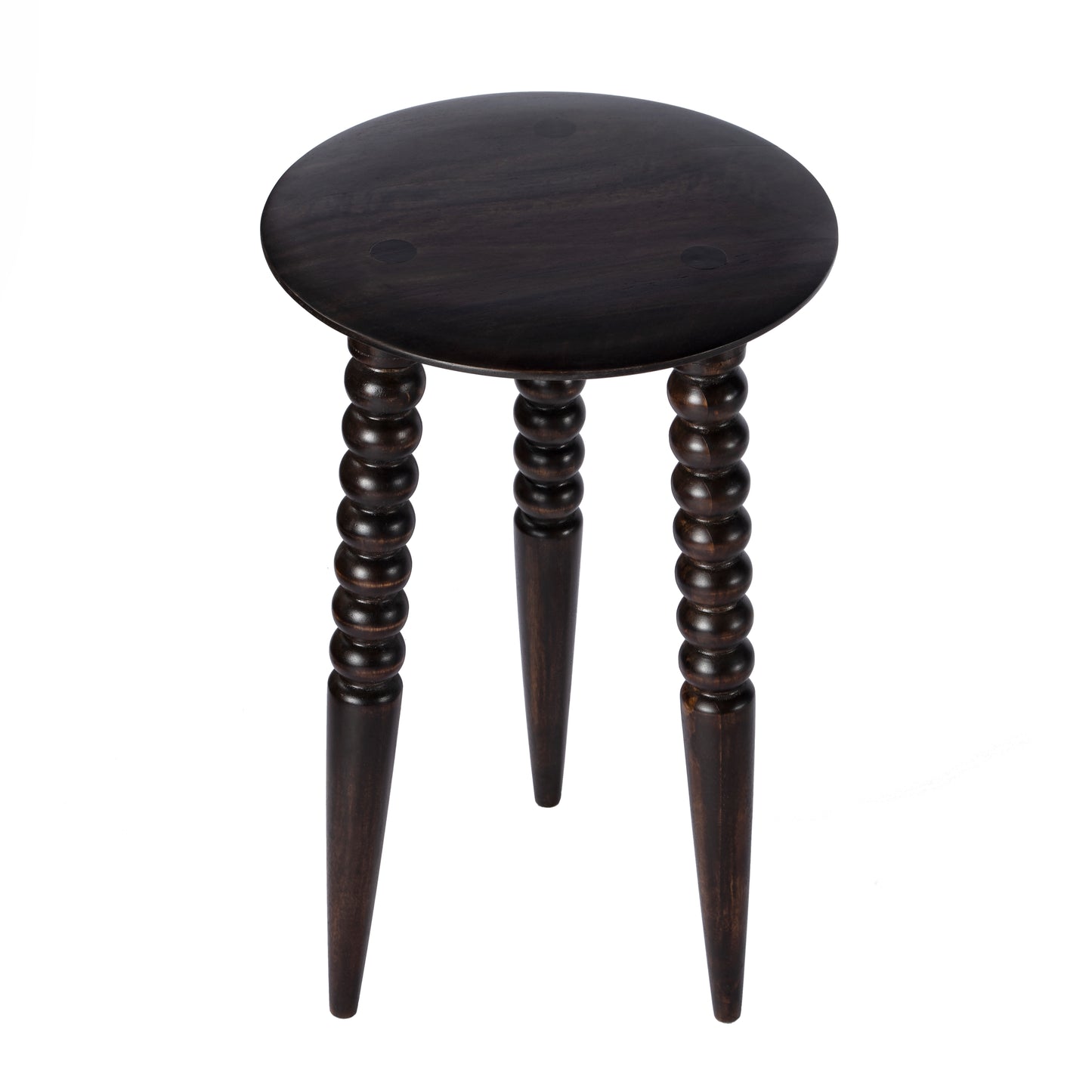 Fluornoy Wood Side Table in Dark Brown 2773117