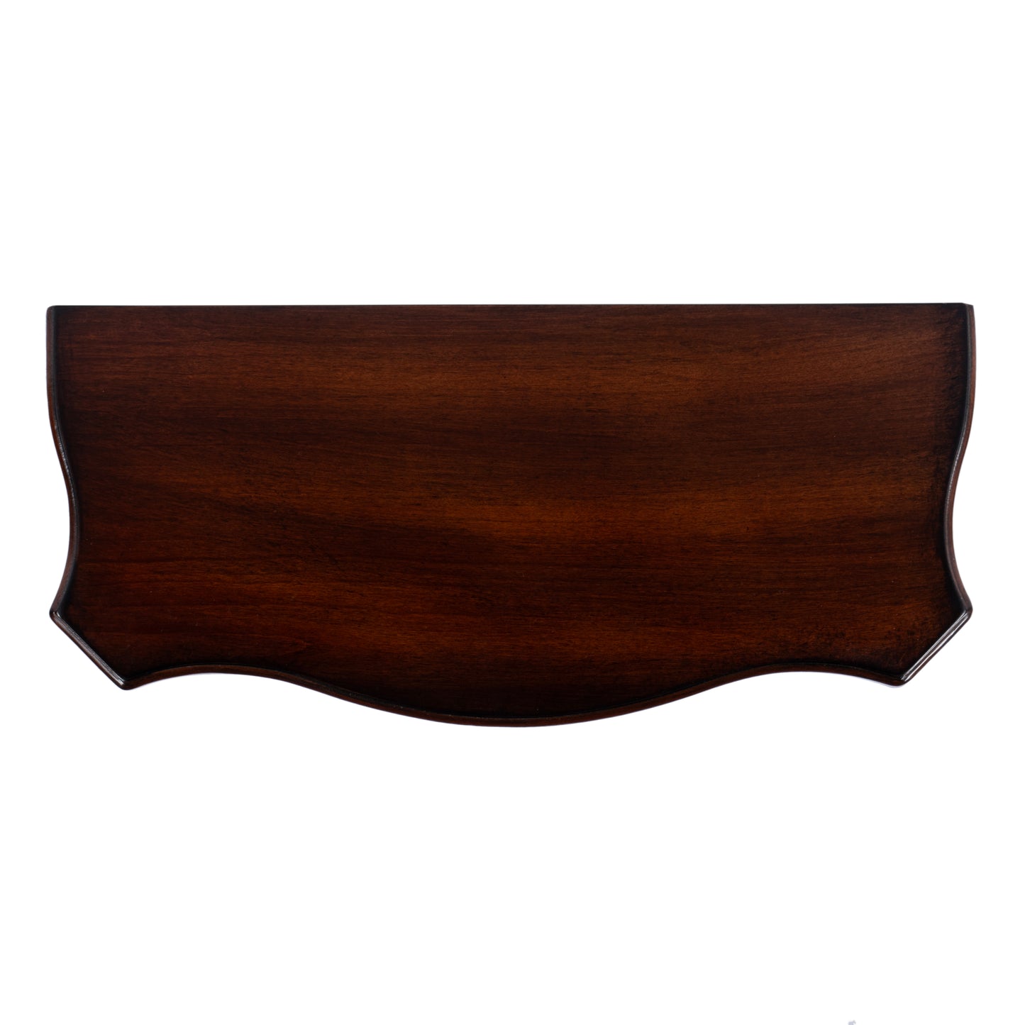 Butler Specialty Company Cheshire 22 in. W Rectangular Wood Ballerina Console Table with Open Shelf, Dark Brown