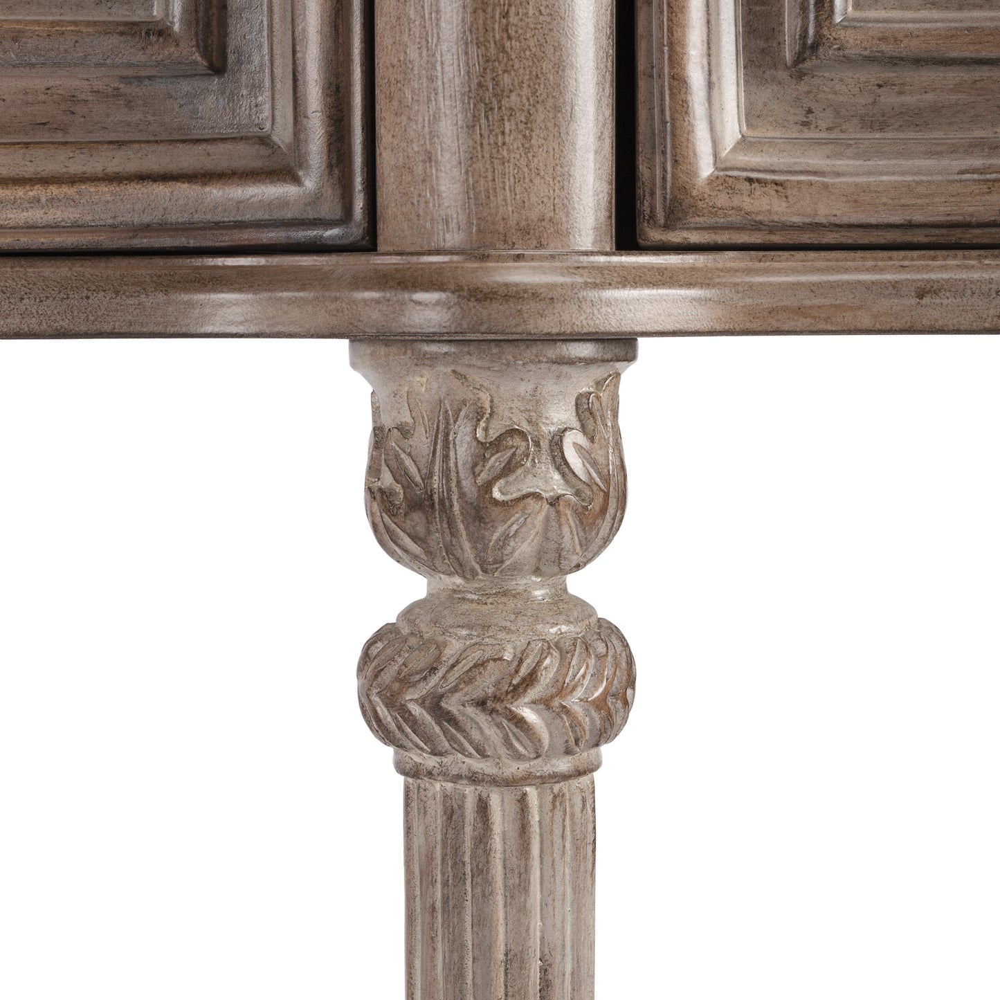 Peyton Console Table in Gray,Natural 3028247