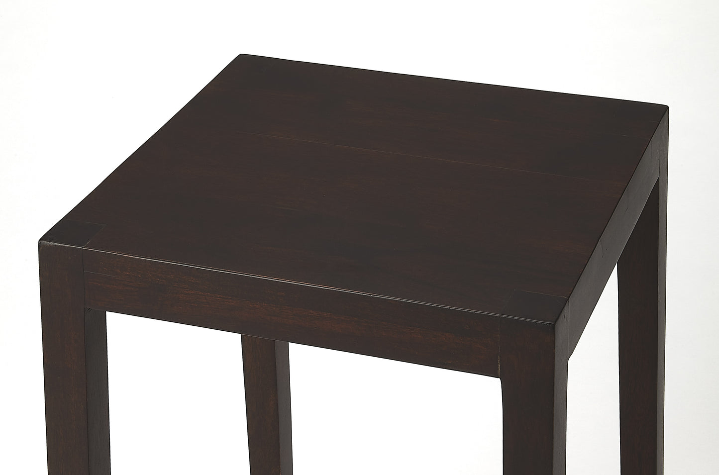 Cagney Solid Wood Scatter Side Table in Dark Brown 3308403