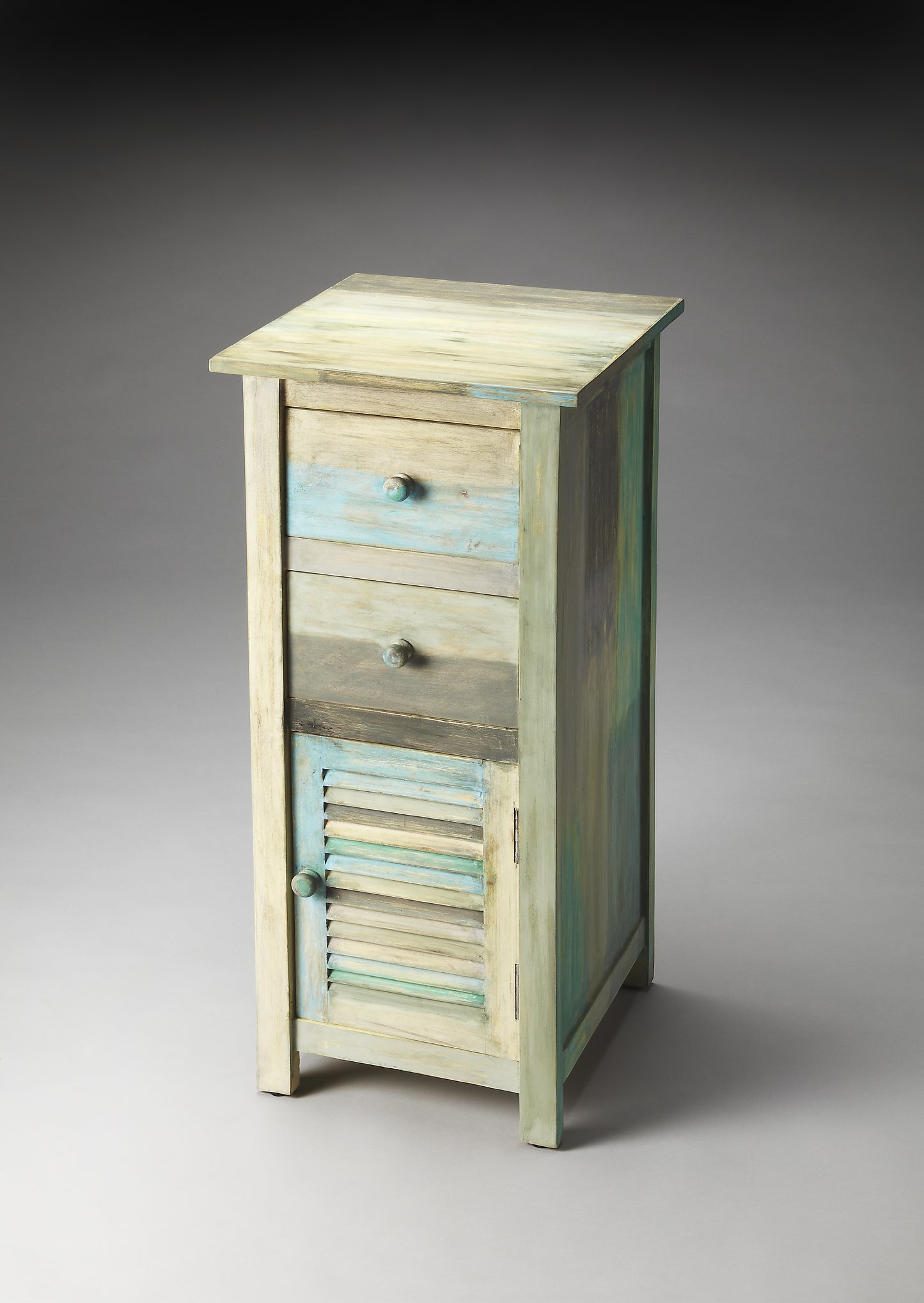 Fiona Painted Rustic Accent Chest in Assorted 3350290