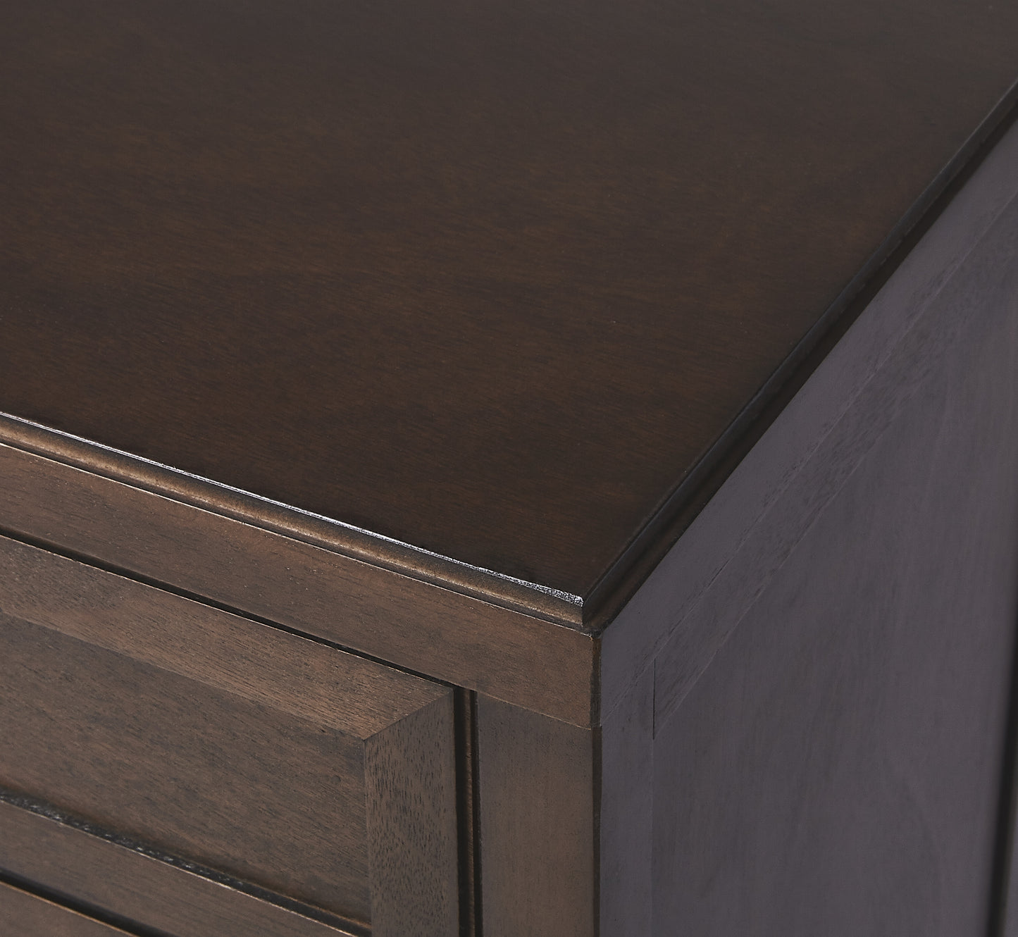 Butler Specialty Company Imperial 31 in. W Rectangular Wood 2 Drawer 2 Door Accent Cabinet, Dark Brown