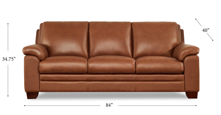 Magnum Sofa Nutmeg Brown