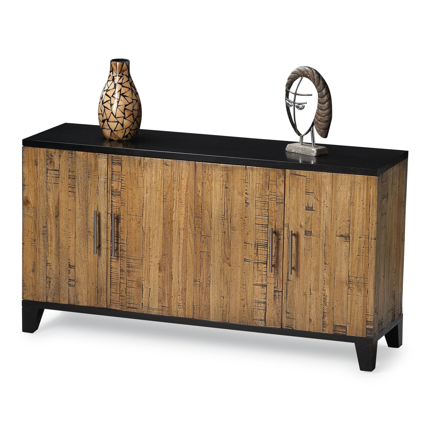 Leopold Modern Rustic 56" Sideboard in Multi-Color 4062035