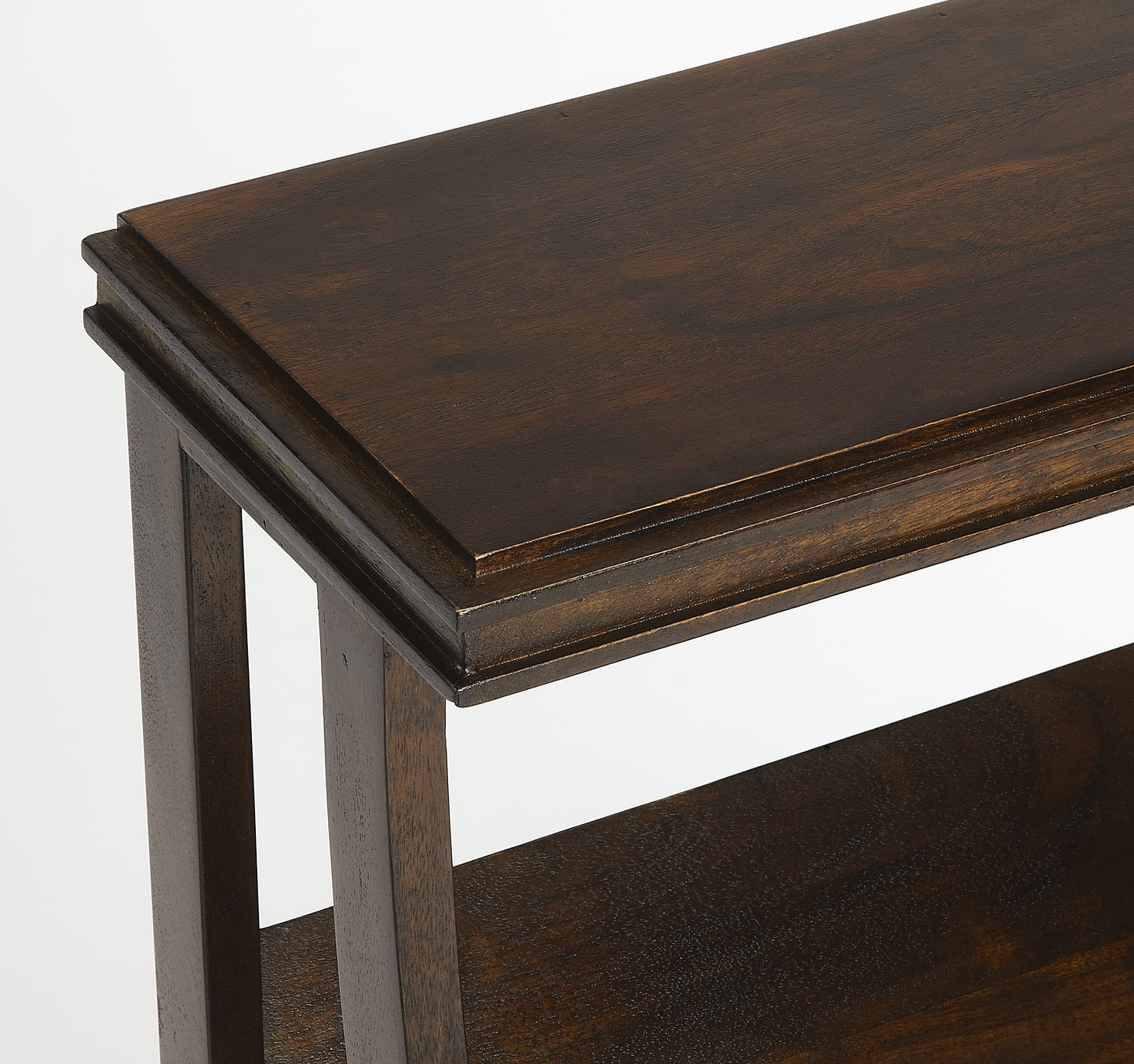 Butler Specialty Company Pascal 16.25 in. W Rectangular Wood Book Side Table, Dark Brown