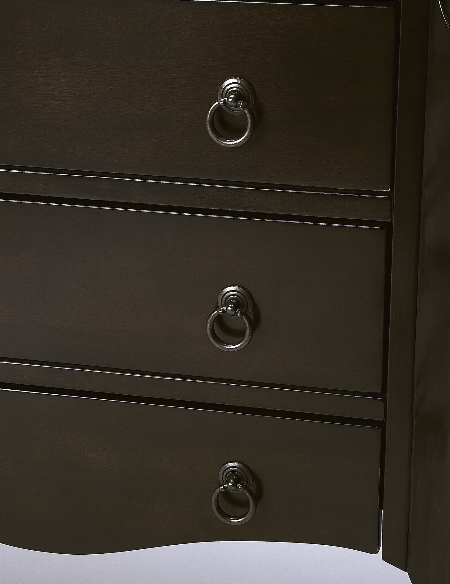 Butler Specialty Company Wilshire 34 in. W Rectangular Wood 3 Drawer Accent Chest, Dark Brown