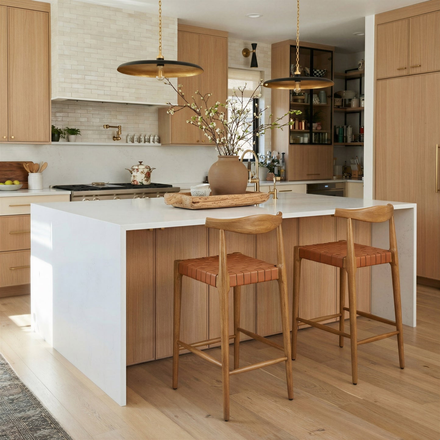 Bandani Counter Stool Tan - 9
