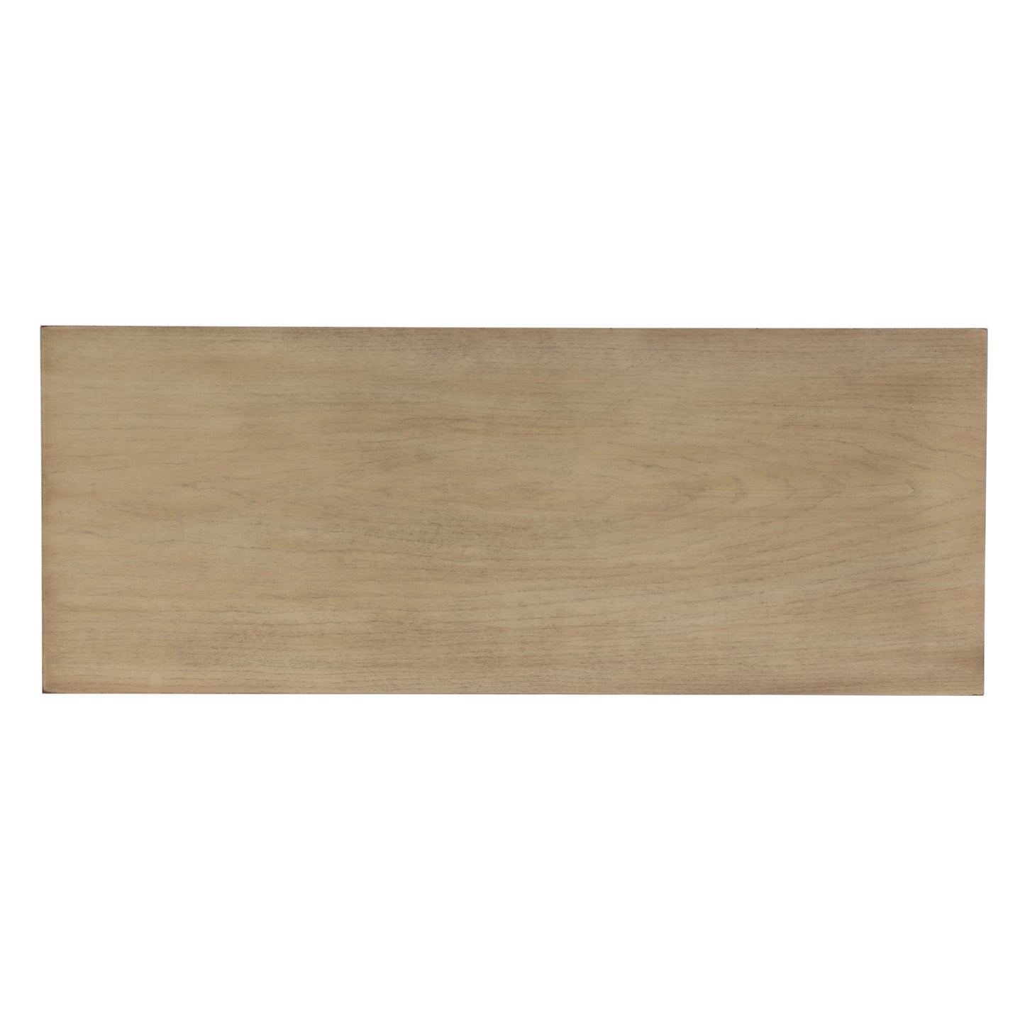 Butler Specialty Company Larina 36 in. W Rectangular Wood 2 Drawer Console Table with Lower Open Shelf, Beige