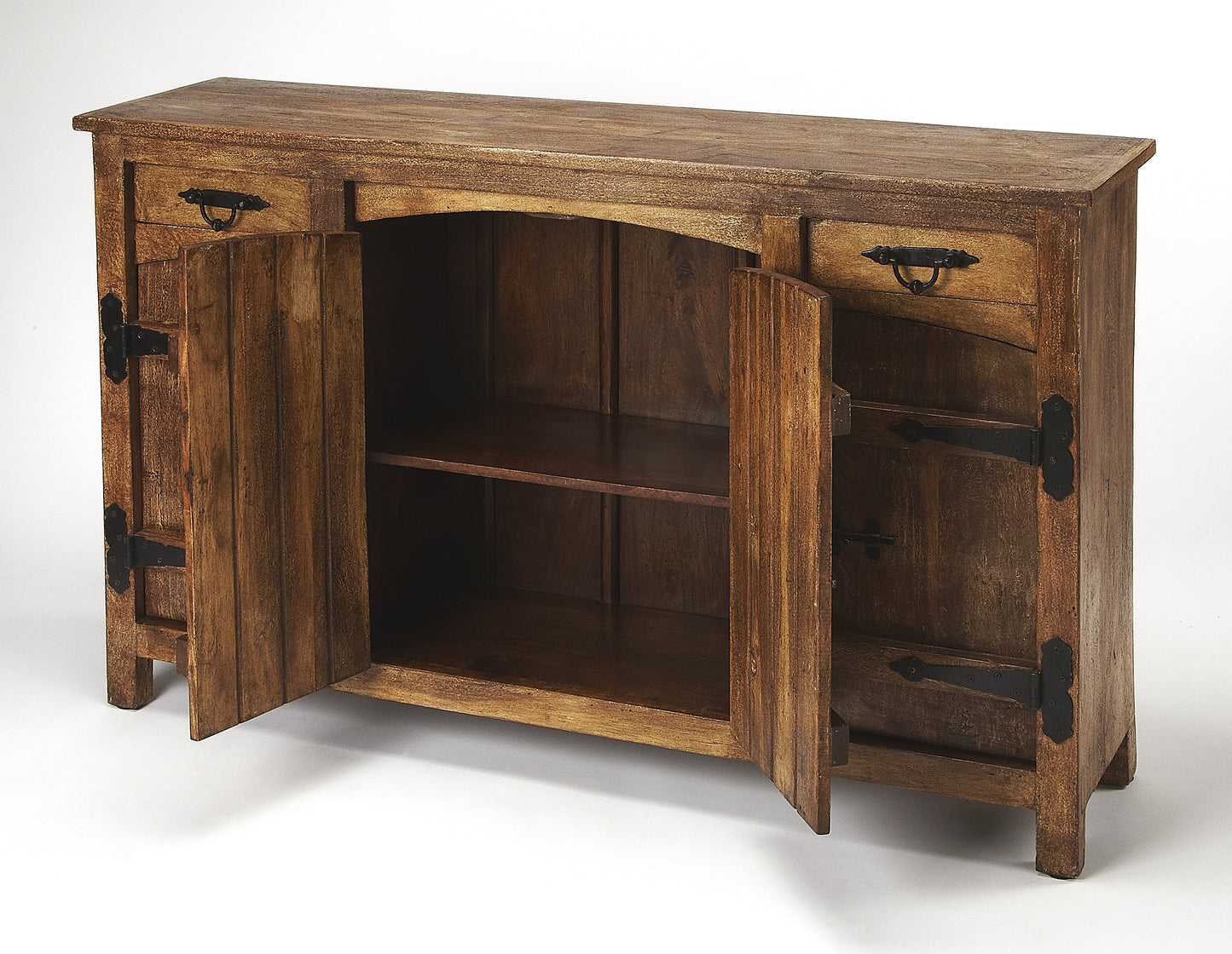 Giddings Rustic 59.5" Sideboard in Medium Brown 5270120