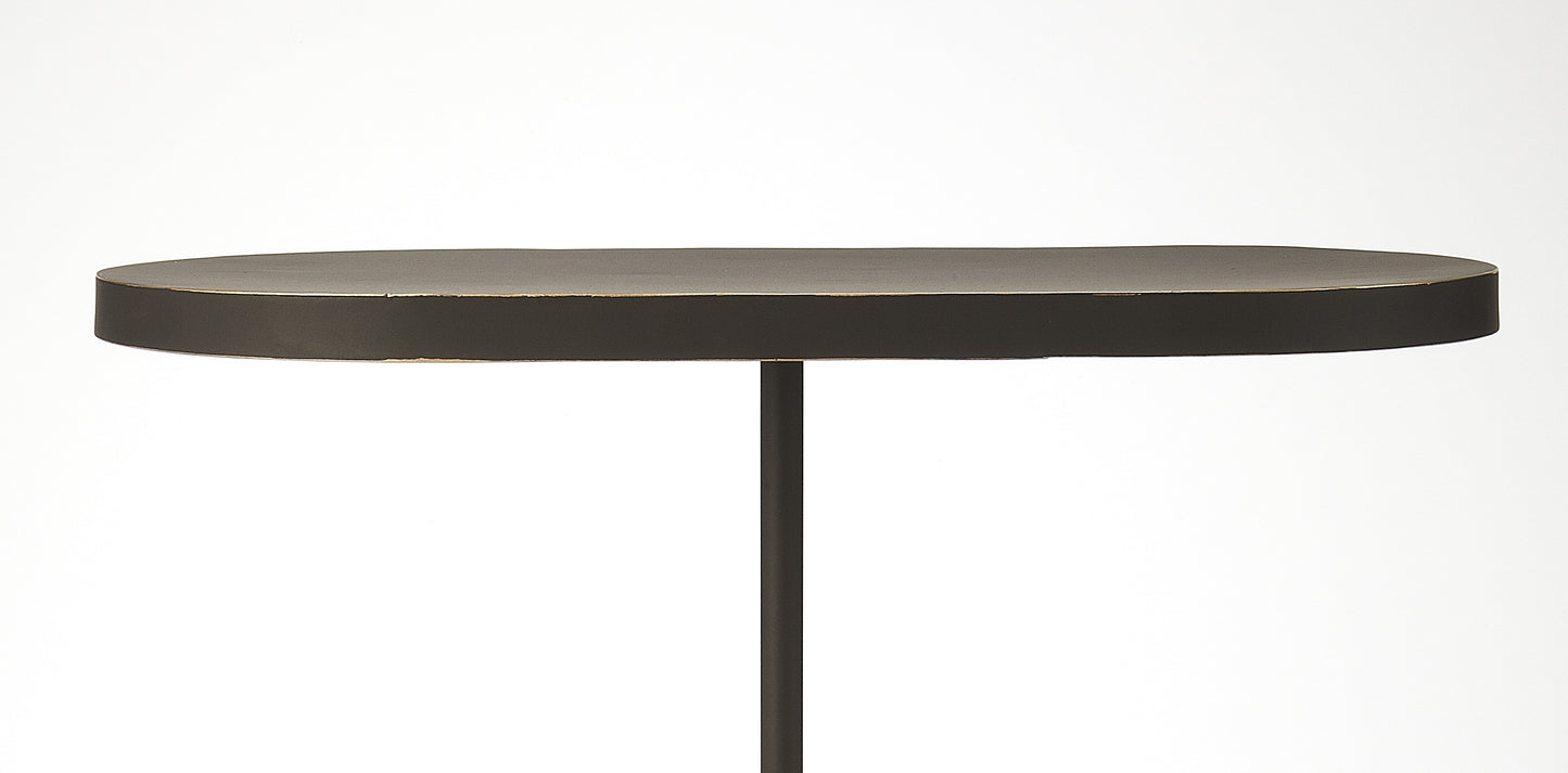 Butler Specialty Company Cleo 24 in. W Oblong Metal Side Table, Black