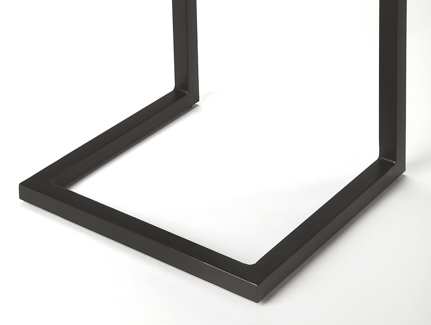 Kilmer Wood & Metal Finsih Side Table in Dark Brown 5374403
