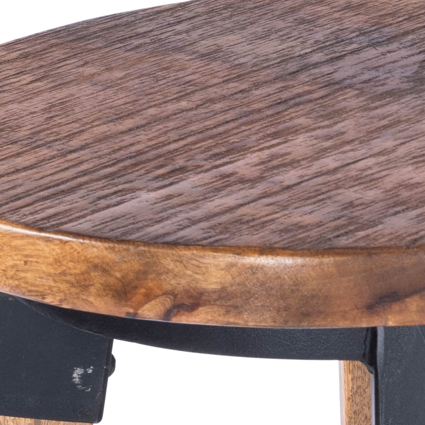 Butler Specialty Company Mountain Lodge 26 in. Seat Height Wood and Metal Counter Stool with Back, Natural Wood