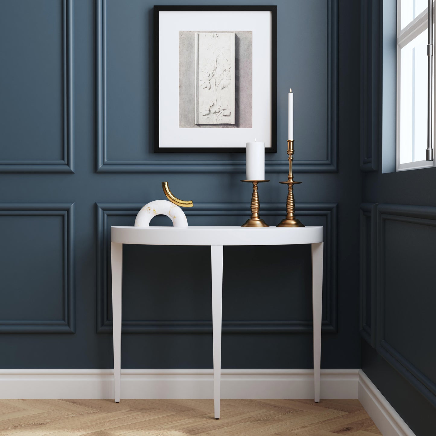 Ingrid Console Table in White 5700222