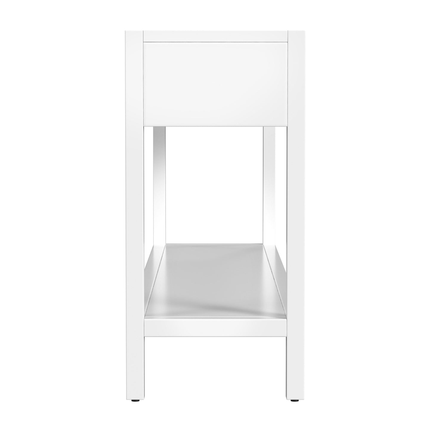 Lark 3 Drawer 65" Console Table in White 5701304
