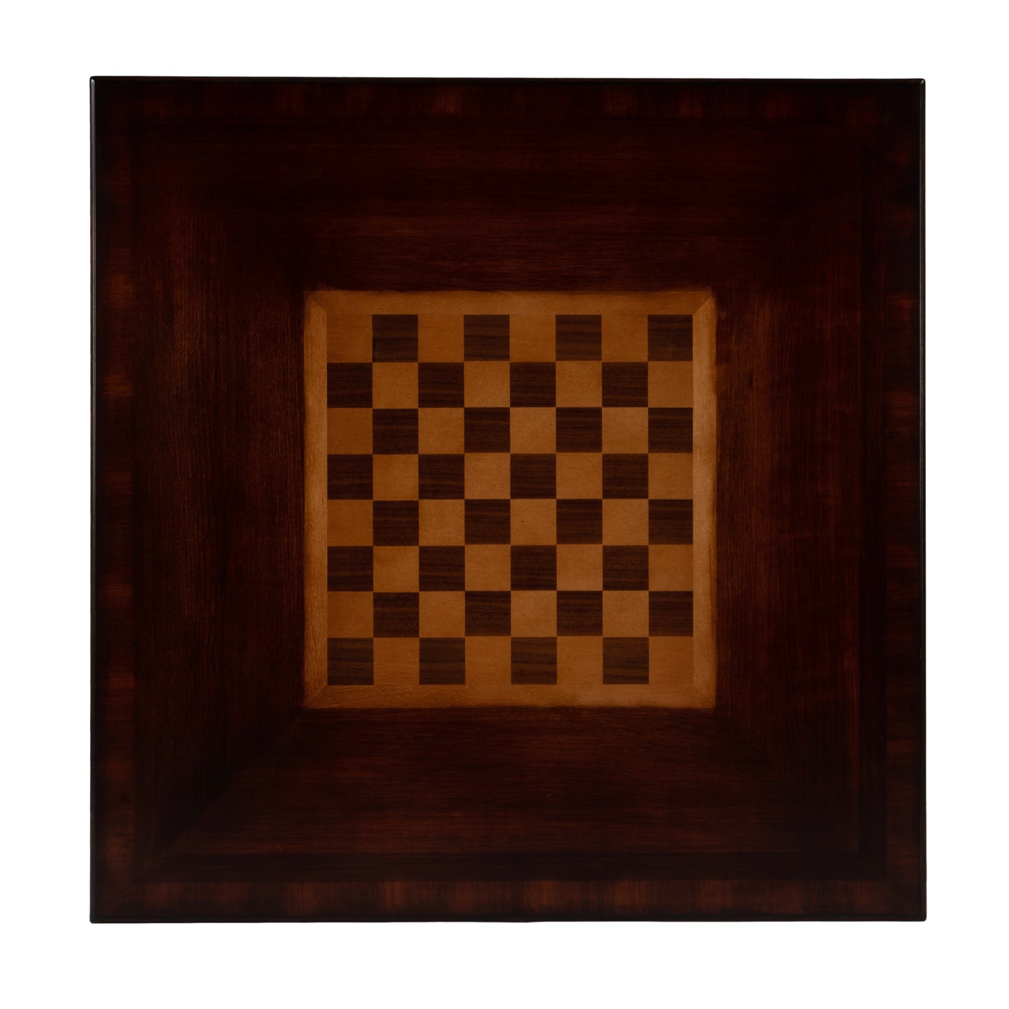 Butler Specialty Company Daltrey 36 in. W Square Wood Chess-Checkers Game Table, Dark Brown