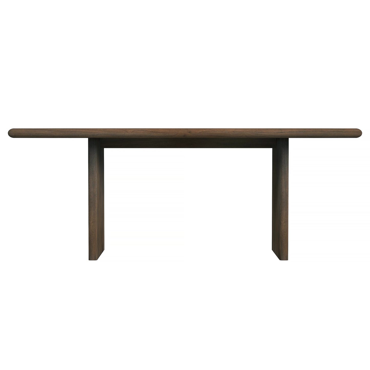 Halmstad Wood Panel Dining Table in Brown 5765188