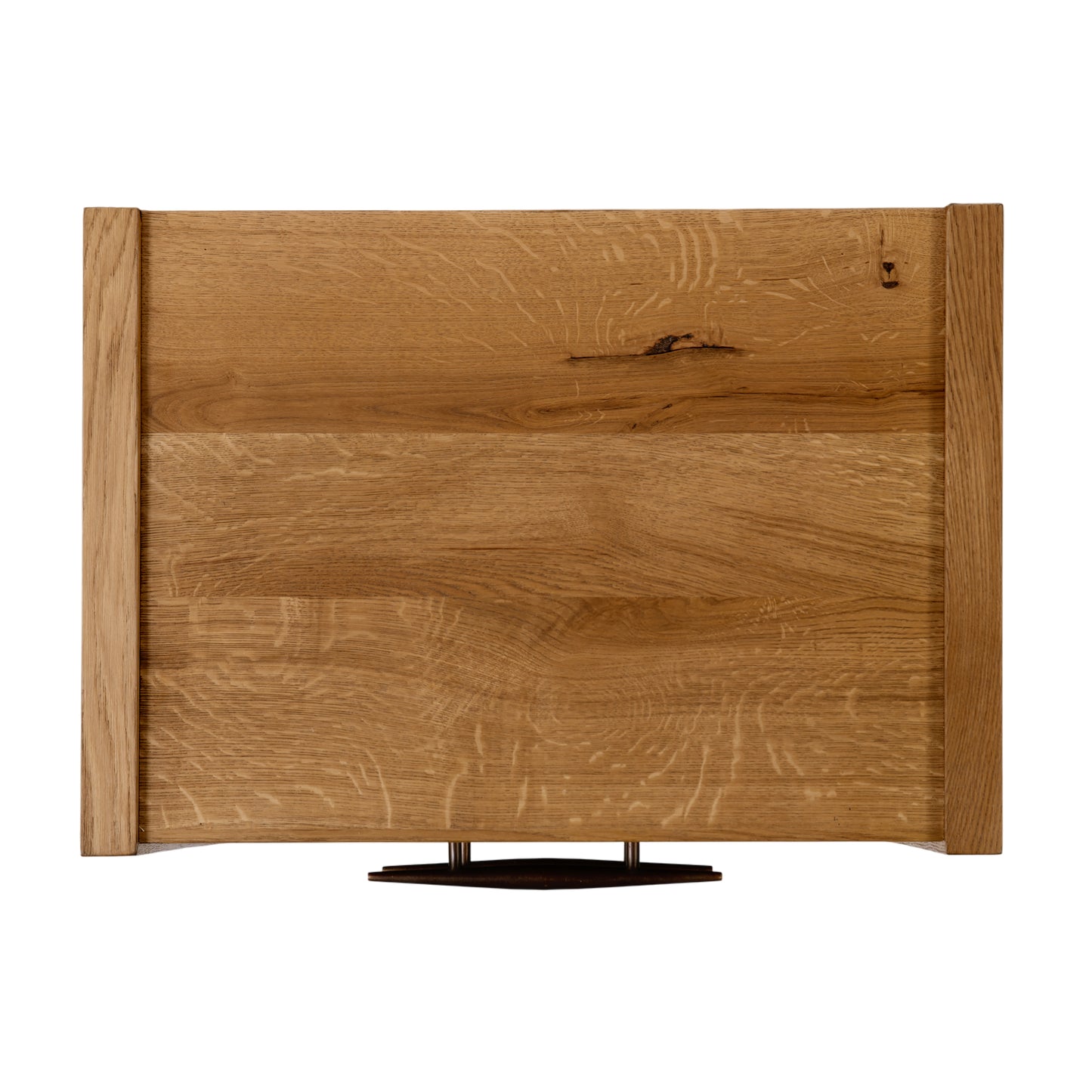Butler Specialty Company Oakley 25 in. W Rectangular Wood 2 Drawer Nightstand, Light Brown, Natural