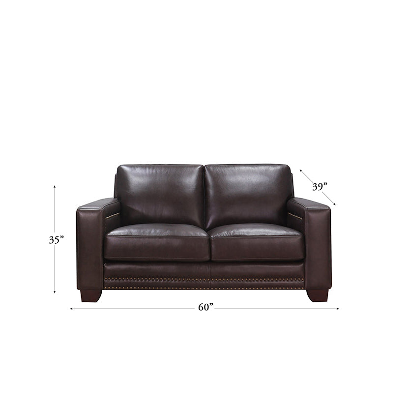 Denali Loveseat Brown