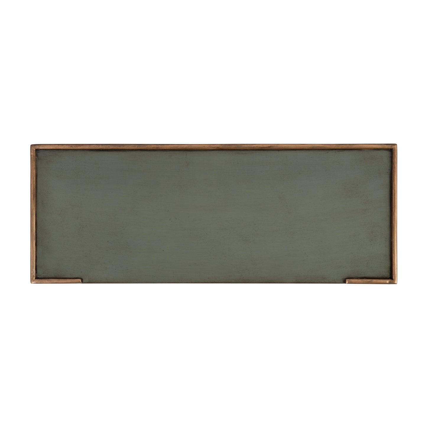 Butler Specialty Company Aubrey 29 in. W Rectangular Console Table with Lower Open Shelf, Pastel Green