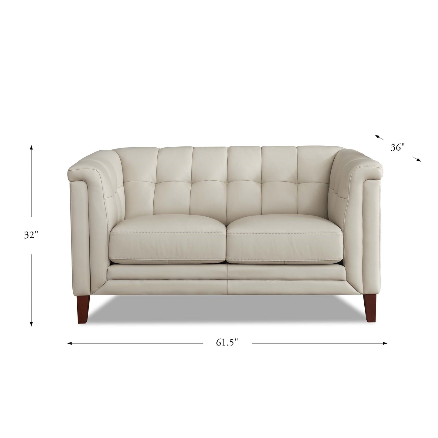 Arvo Loveseat Vanilla