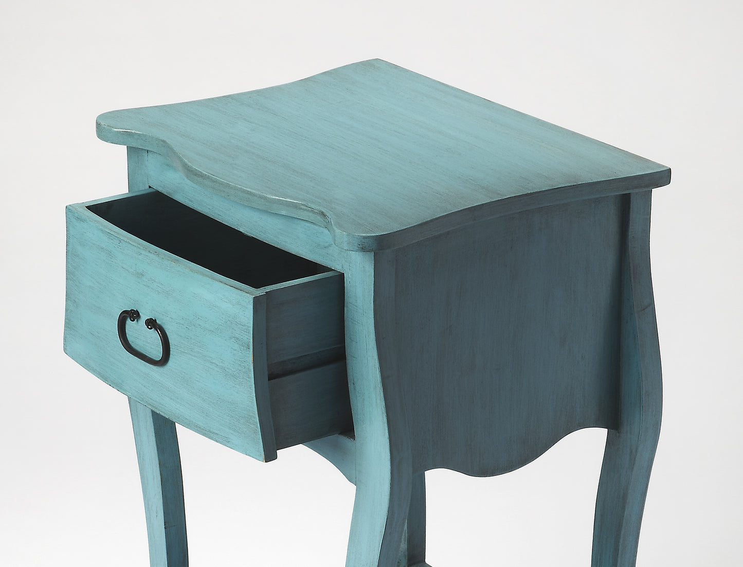 Rochelle 1 Drawer Nightstand in Blue 9308301