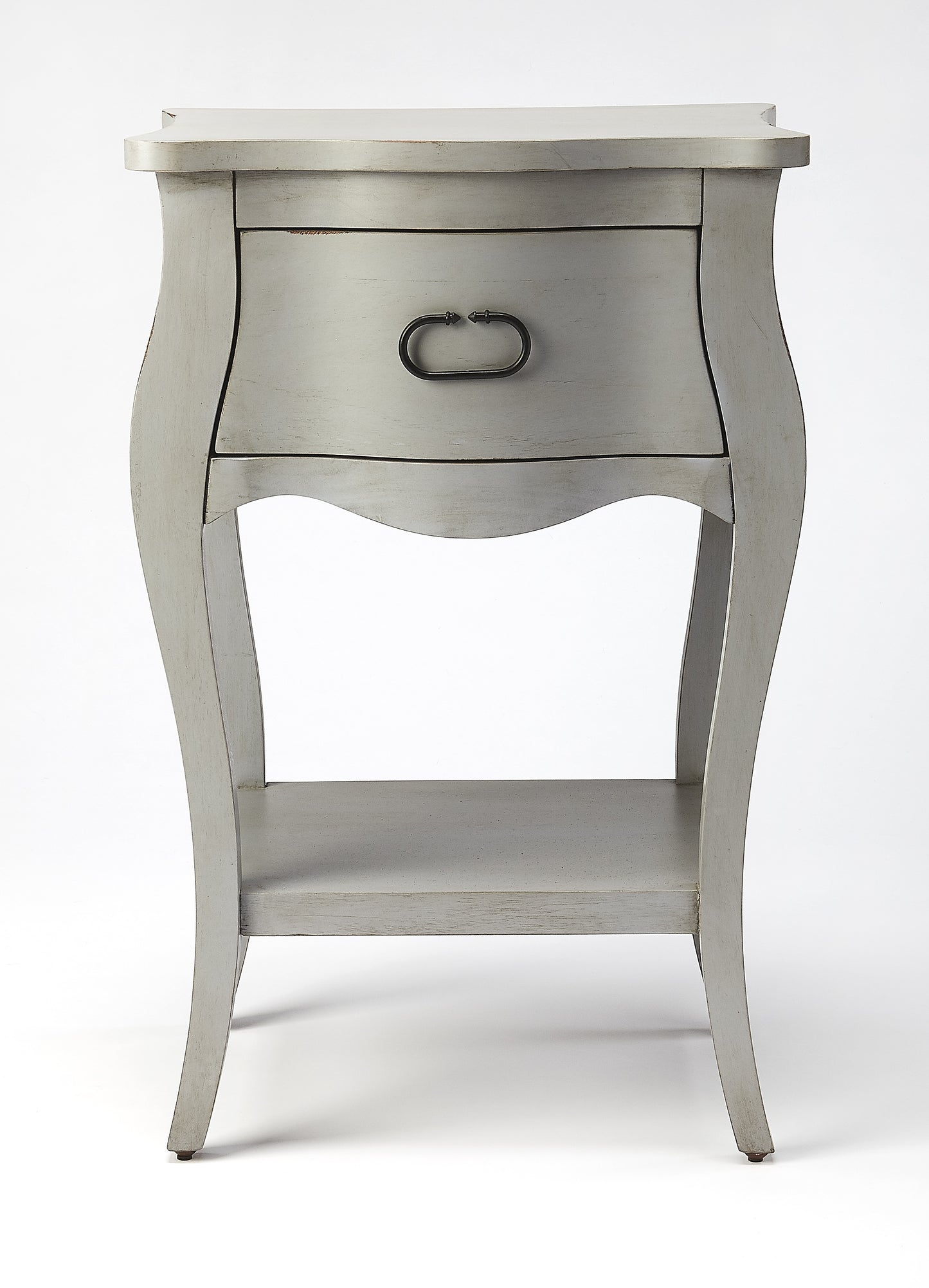 Rochelle 1 Drawer Nightstand in Gray 9308329