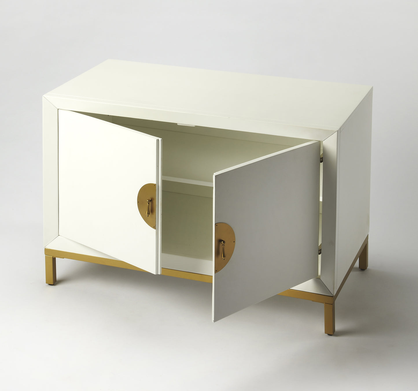 Langer 2- Door Cabinet in White 9333222