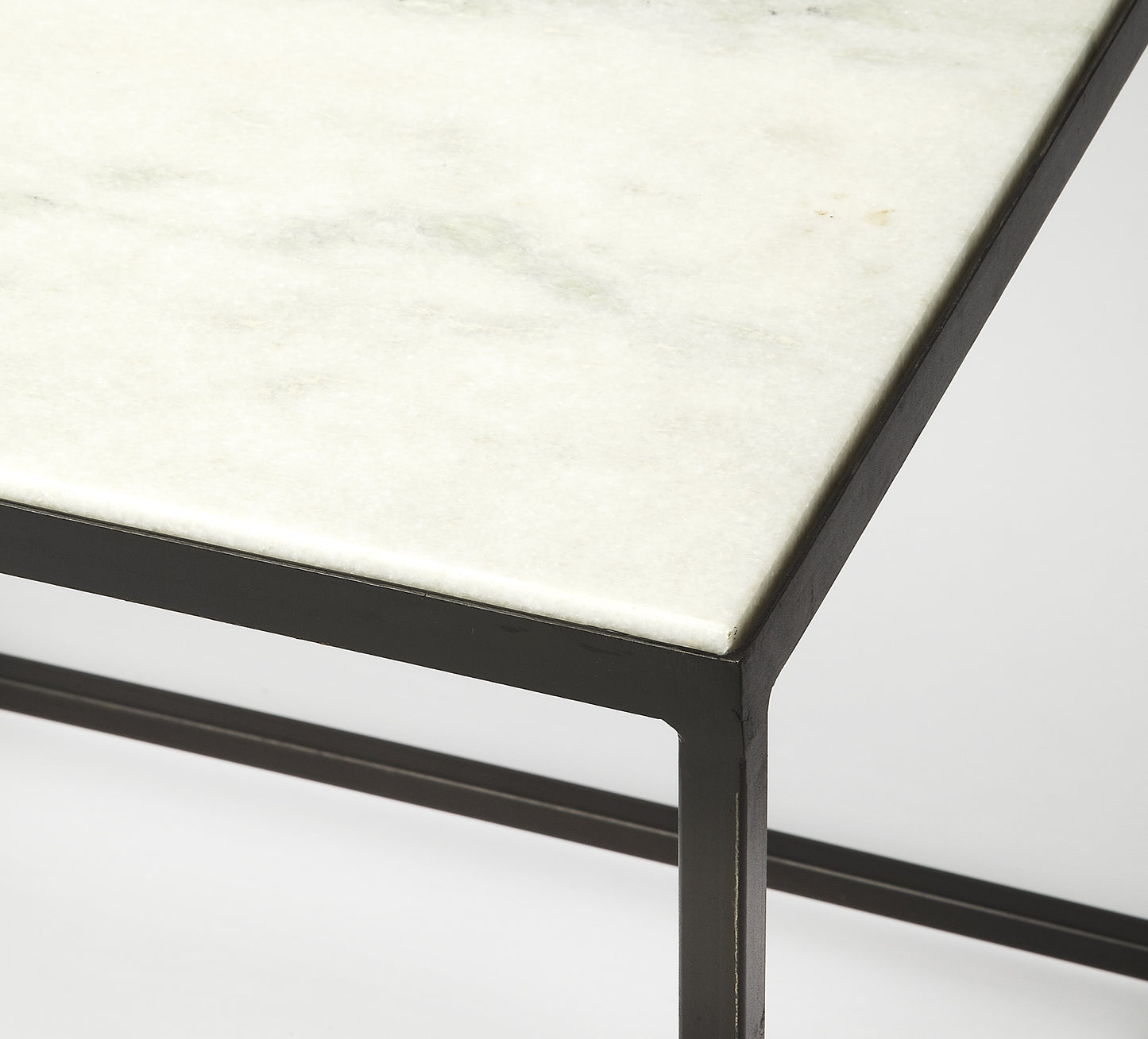 Phinney Marble & Metal Coffee Table in Multi-Color 9386389