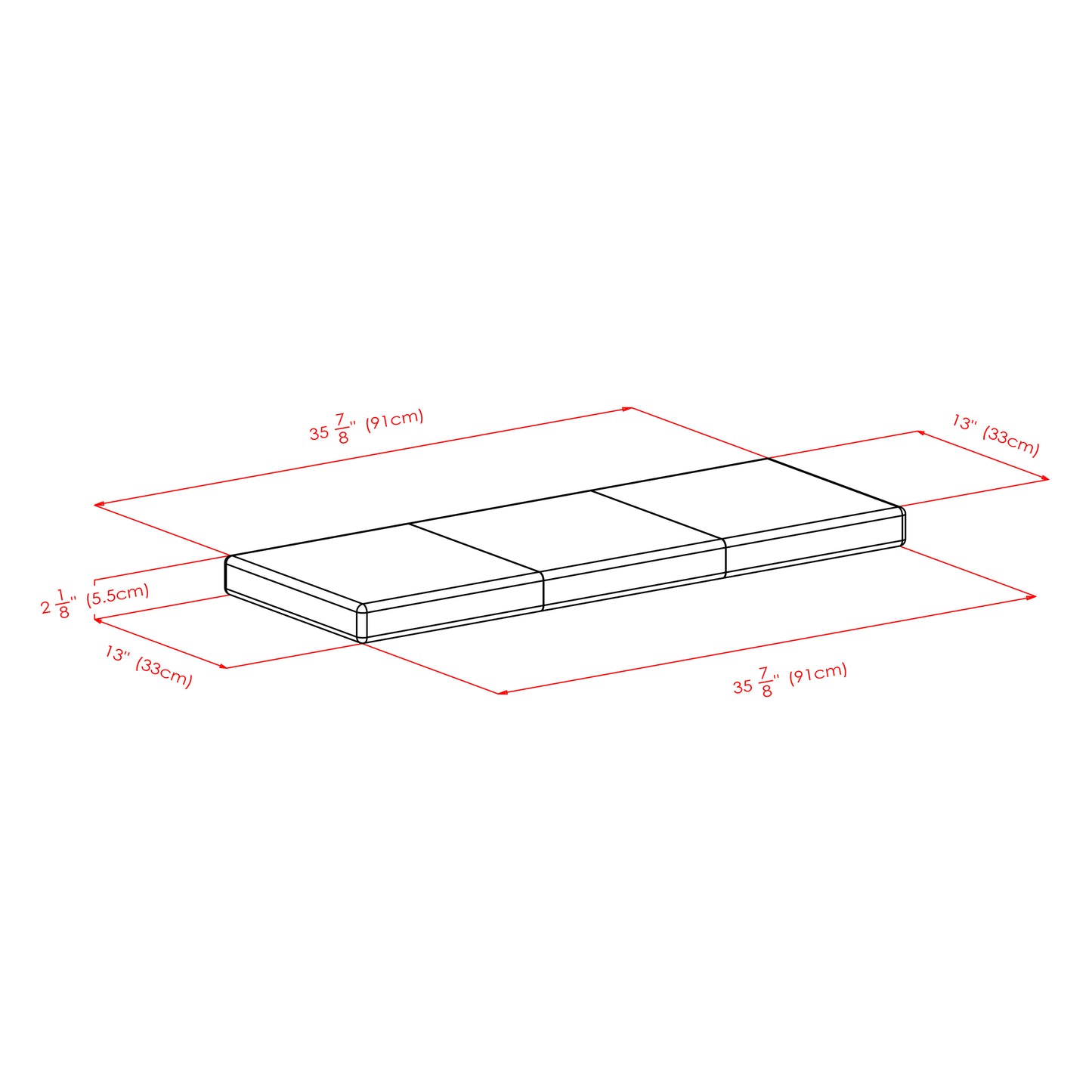 Charleston 2-Pc Storage Bench with Seat Cushion, Walnut and Espresso