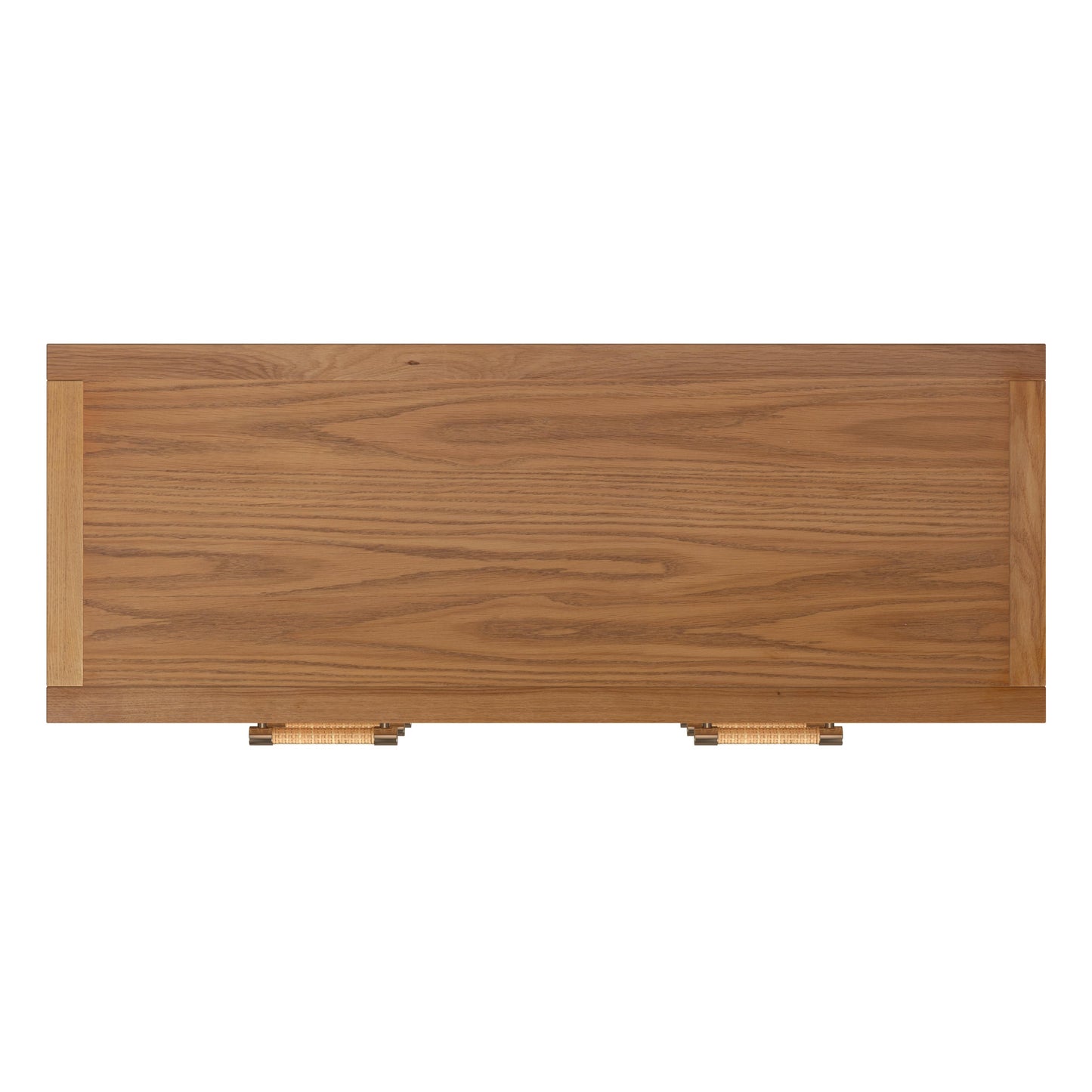 Butler Specialty Company Mesa 44 in. W Cane and Wood 6 Drawer Dresser, Natural